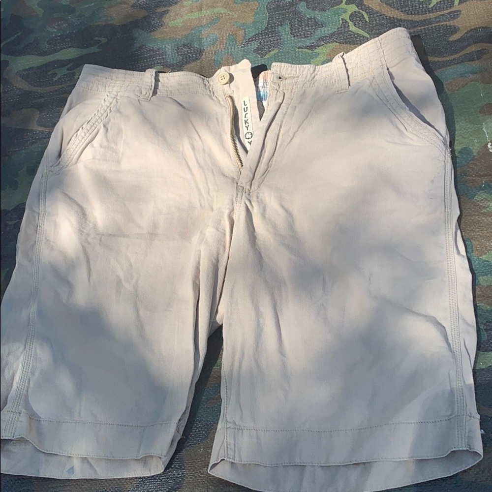 Lucky you men’s shorts canvas lightweight 4 pkt